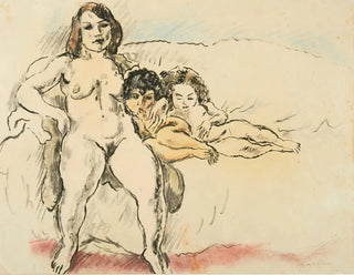 Kobiety i dzieci - Jules Pascin — widok dzieła