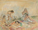 Kobiety w salonie - Jules Pascin — widok dzieła
