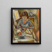 Hermine David devant la table - Jules Pascin — oprawiony obraz na ścianie