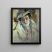Hermine David - Jules Pascin — oprawiony obraz na ścianie