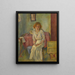 Hermine David, l'atelier - Jules Pascin — oprawiony obraz na ścianie