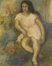 Młoda kobieta siedząca - Jules Pascin — widok dzieła