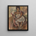 Julie la Martiniquaise - Jules Pascin — oprawiony obraz na ścianie