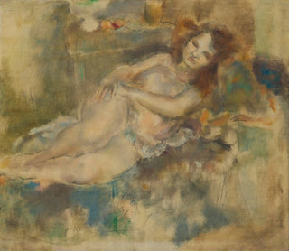 La Danseuse assoupie - Jules Pascin — widok dzieła
