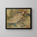 La Danseuse assoupie - Jules Pascin — oprawiony obraz na ścianie