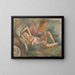 La fille endormie - Jules Pascin — oprawiony obraz na ścianie
