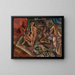 La toilette aux tropiques - Jules Pascin — oprawiony obraz na ścianie