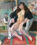 Le Peintre et son Modèle - Jules Pascin — widok dzieła