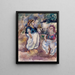 Les Tunisiennes - Jules Pascin — oprawiony obraz na ścianie