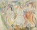 Les grands chapeaux - Jules Pascin — widok dzieła