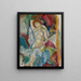 Teraz z uniesionym ramieniem - Jules Pascin — oprawiony obraz na ścianie