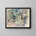 Parku Havany - Jules Pascin — oprawiony obraz na ścianie