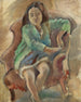 Simone Dalal młoda dziewczyna w pasterce - Jules Pascin — widok dzieła