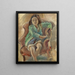 Simone Dalal młoda dziewczyna w pasterce - Jules Pascin — oprawiony obraz na ścianie