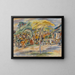 pejzażu Południa - Jules Pascin — oprawiony obraz na ścianie