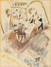 Dwóch mężczyzn jedzących - Jules Pascin — widok dzieła