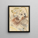 Dwóch mężczyzn jedzących - Jules Pascin — oprawiony obraz na ścianie