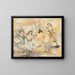 Kobieta z wózkiem - Jules Pascin — oprawiony obraz na ścianie