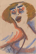 Chanteuse de cabaret - Jules Schmalzigaug — widok dzieła