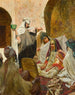 Ubieranie Panny Młodej - Jules Taupin — widok dzieła