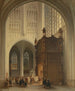 Wnętrza kościoła św. Piotra w Louvain - Jules Victor Genisson — widok dzieła