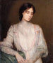 Opiekunka - Julian Alden Weir — widok dzieła