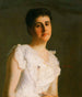 Mademoiselle Edith Potter - Julian Alden Weir — widok dzieła
