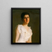 Mademoiselle Edith Potter - Julian Alden Weir — oprawiony obraz na ścianie