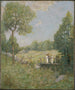 La partie de pêche - Julian Alden Weir — widok dzieła
