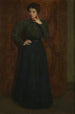 La robe verte - Julian Alden Weir — widok dzieła