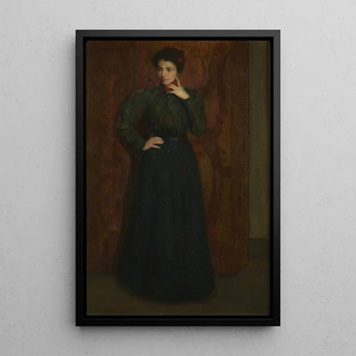 Julian Alden Weir - The Green Dress.webp