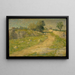 Le chemin - Julian Alden Weir — oprawiony obraz na ścianie