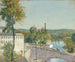 Moulins de la US Thread Company, Willimantic, Connecticut - Julian Alden Weir — widok dzieła