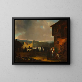 Julian Karczewski - Jewish funeral in Vilnius in 1824.webp