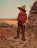 Hodowca kóz w kamieniołomie San Antonio - Julian Onderdonk — widok dzieła