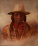 Sitting Bull - Julian Scott — widok dzieła