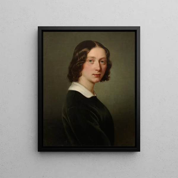 portret Marie Berger Lattner Keller - Julie Wilhelmine Hagen-Schwarz — oprawiony obraz na ścianie