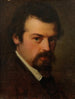 Portret artysty Aleksander Hagen - Julie Wilhelmine Hagen-Schwarz — widok dzieła