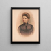 Frances Folsom, Mme Grover Cleveland - Julius Bien Company — oprawiony obraz na ścianie