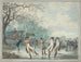 Patineurs sur le Serpentine dans Hyde Park - Julius Caesar Ibbetson — widok dzieła