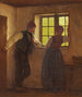 Scena na dworze - Julius Exner — widok dzieła