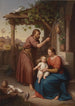Marie i Józef z Dzieciątkiem Jezus - Julius Frank — widok dzieła
