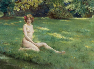 Julius Leblanc Stewart - Un Nu Sur La Pelouse.webp