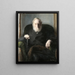 Le père des artistes - Julius Paulsen — oprawiony obraz na ścianie