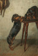 Teckels - Julius Pollak — widok dzieła