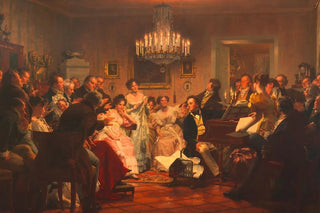 Julius Schmid - Ein Schubertabend in einem Wiener Brgerhause.webp