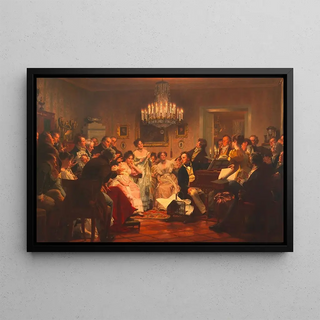 Julius Schmid - Ein Schubertabend in einem Wiener Brgerhause.webp