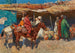 Burza na zaśnieżonym krajobrazie - Julius Sergius Klever — widok dzieła