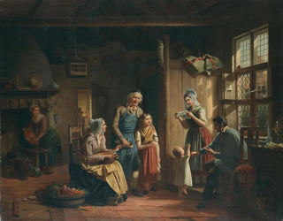 La lettre - Julius Weyde — widok dzieła