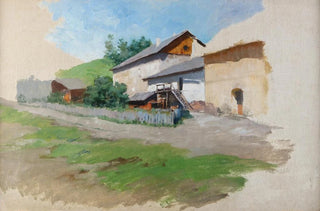 Julius von Blaas - Bauerngehft.webp